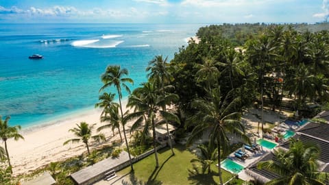 Property building, Natural landscape, Beach, Sea view, Swimming pool