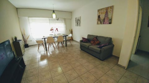 Photo of the whole room, Seating area, Dining area