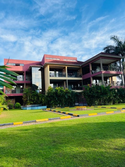 Property building, Garden view