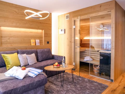 Sauna, Photo of the whole room, Seating area