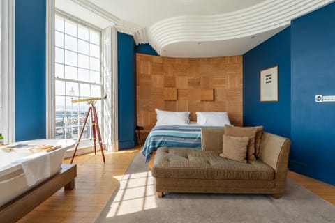 View (from property/room), Bedroom, Sea view