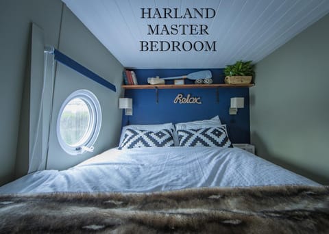 Barge At Titanic Docked boat in Belfast