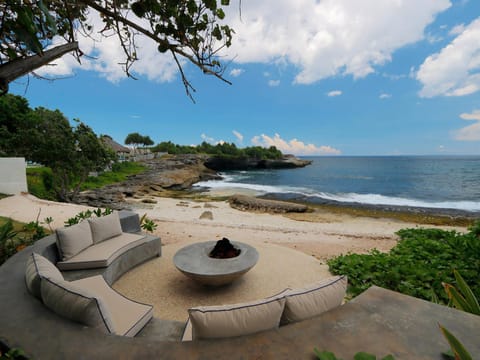 Patio, Beach, Sea view