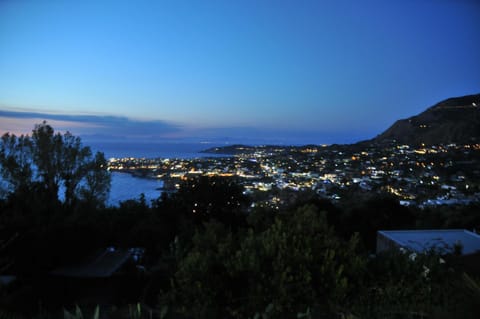 Night, Natural landscape, Mountain view