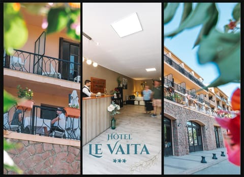 Property building, Balcony/Terrace, Lobby or reception, Guests