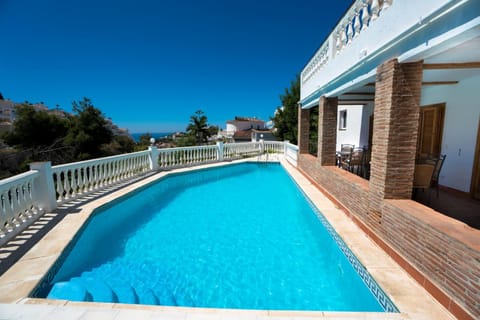 View (from property/room), Balcony/Terrace, Pool view, Swimming pool