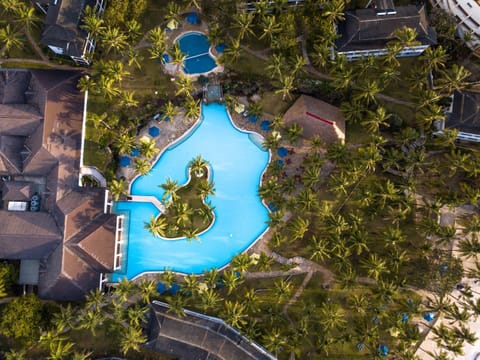 Property building, Day, Natural landscape, Bird's eye view, Pool view, Swimming pool