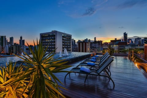 Balcony/Terrace, City view, Sunrise, Sunset