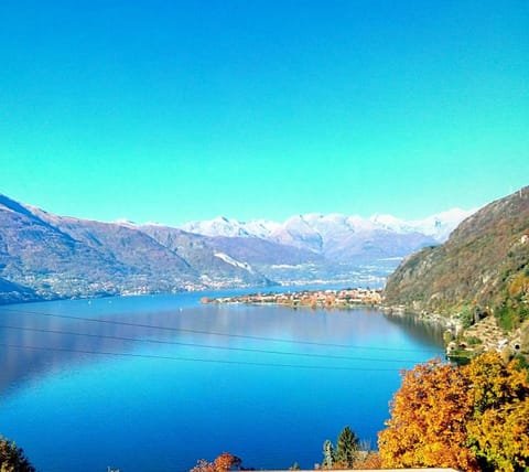 Natural landscape, Lake view, Mountain view