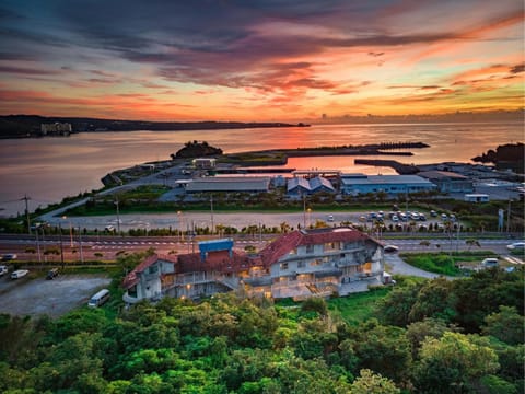 Property building, Sunset