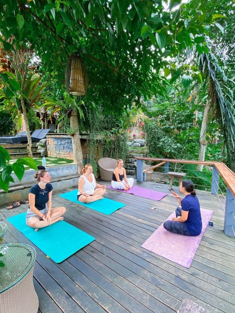 Patio, Spring, Day, People, Natural landscape, Activities, Garden, View (from property/room), Balcony/Terrace, Garden view, group of guests