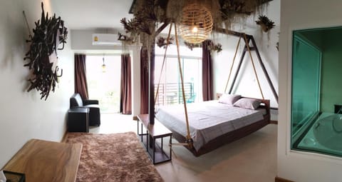 Photo of the whole room, Bedroom