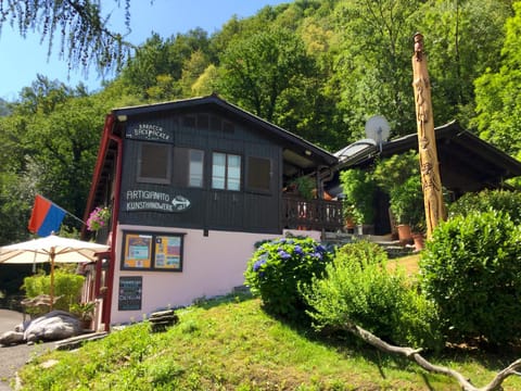 Facade/entrance, Day, Summer, On site