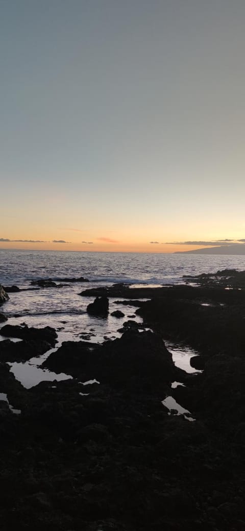 Natural landscape, Sea view, Sunset