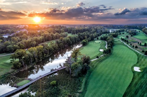 Natural landscape, Summer, River view, Sunset