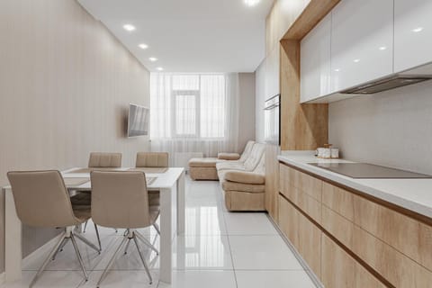 Dining area, Communal kitchen
