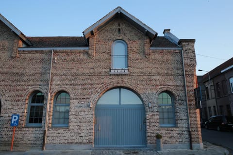 Blue House On The Water House in Flanders