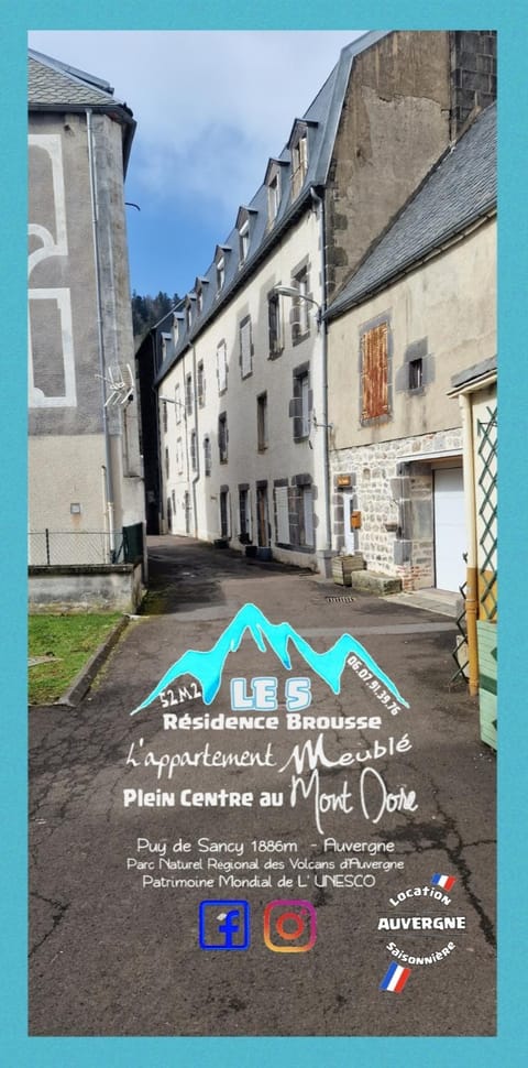 "Le 5" RÉSIDENCE BROUSSE Apartment in Auvergne-Rhône-Alpes