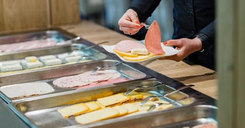 Food and drinks, Food, Breakfast, Continental breakfast, Buffet breakfast