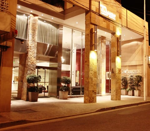 Facade/entrance, Night, Property logo or sign