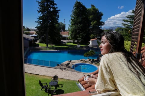 Natural landscape, Garden, Garden view, Swimming pool