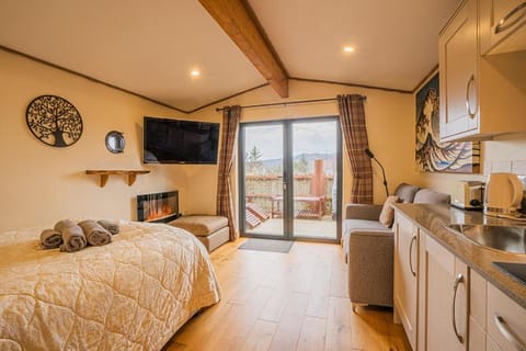 The Hideaway Nature lodge in Scotland