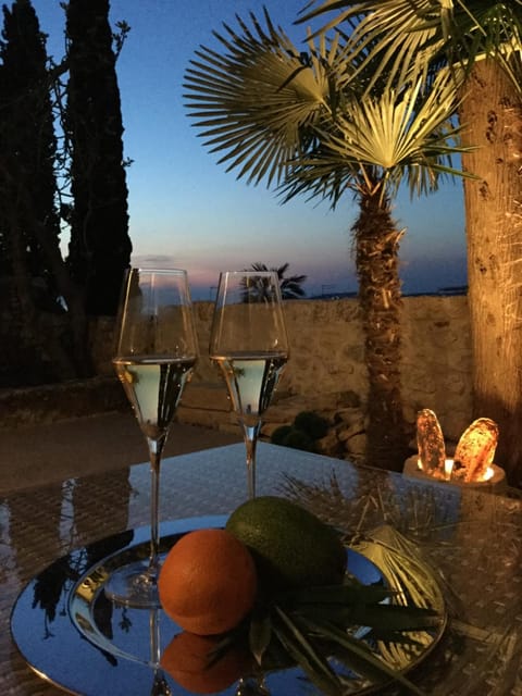 Night, Garden, Balcony/Terrace, Garden view, Sea view, Sunset