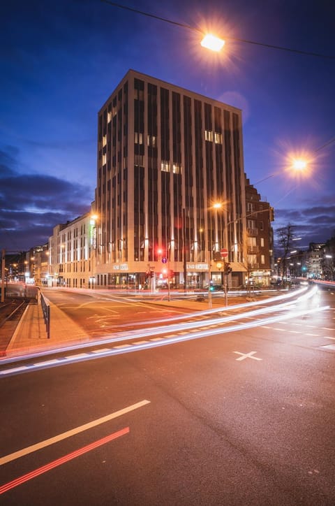 Property building, Night