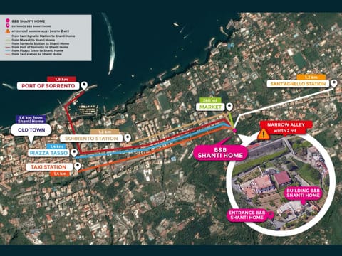 Shanti Home - Restaurant di Aversano Salvatore Bed and Breakfast in Sant Agnello