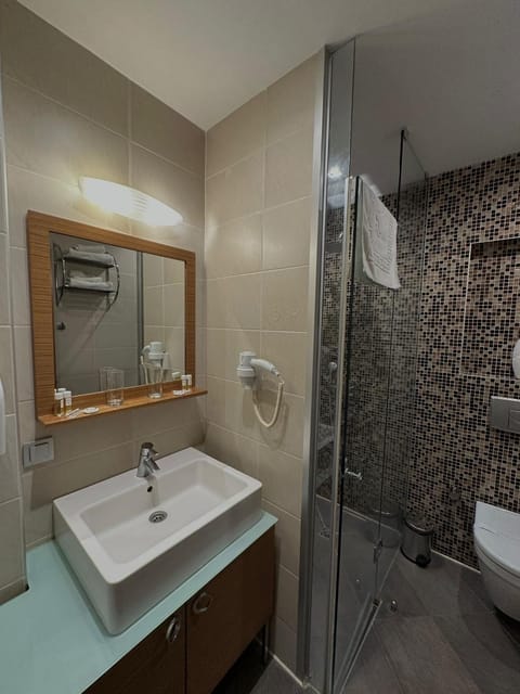 Shower, Toilet, Bathroom, towels