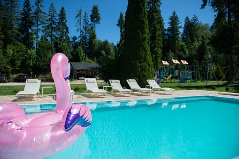 Children play ground, Pool view, Swimming pool, Swimming pool, sunbed