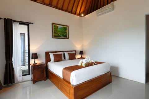 Bed, Garden, View (from property/room), Photo of the whole room, Bedroom, Garden view, Pool view