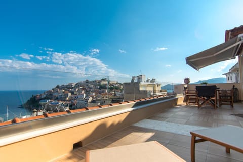 Balcony/Terrace, City view, Sea view