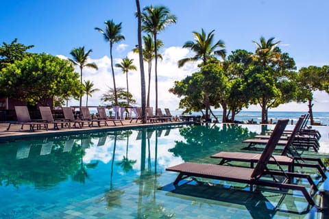 Spring, Day, Natural landscape, Pool view, Sea view, Swimming pool