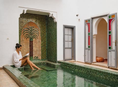 Property building, People, Pool view, Swimming pool