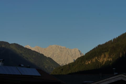 Summer, Mountain view, Sunset