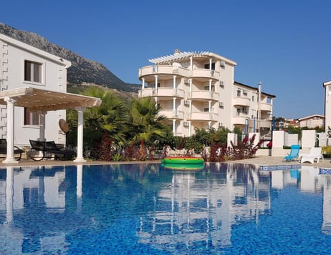 Property building, Pool view, Swimming pool