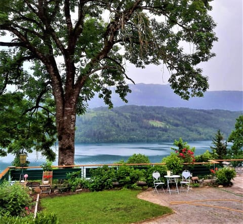 Natural landscape, Balcony/Terrace, Lake view, Mountain view
