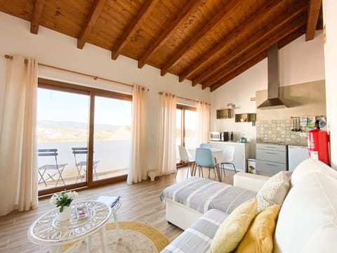 Living room, City view