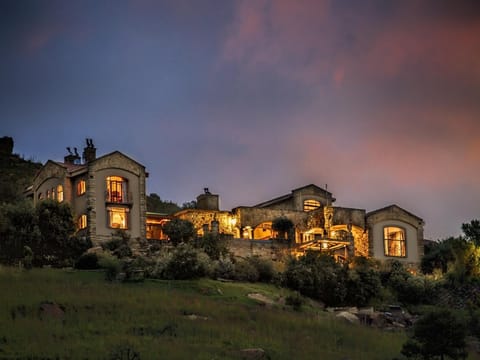Property building, Facade/entrance, Night, Sunset