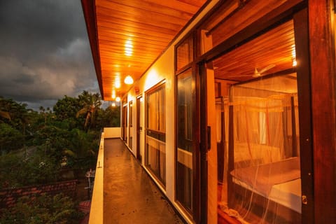 Night, Garden view