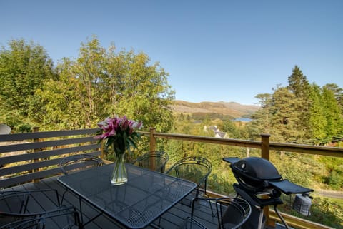 Stunning 5 star lodge with loch and mountain views Chalet in Scotland