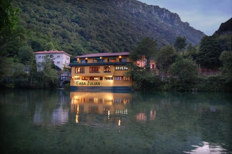 Property building, Natural landscape, River view