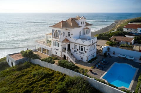 Property building, Day, Natural landscape, Bird's eye view, Pool view, Sea view, Swimming pool