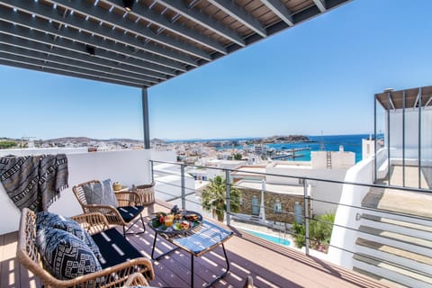 Balcony/Terrace, City view, Sea view