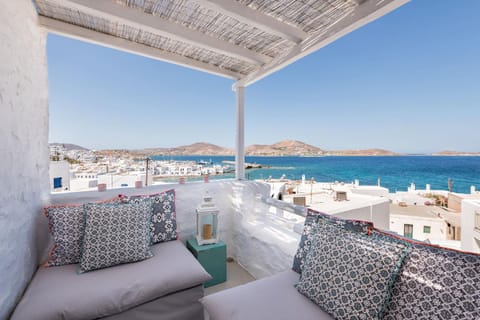 Patio, Balcony/Terrace, Seating area, Sea view