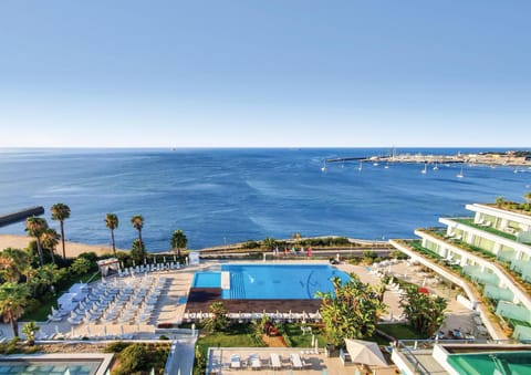 Property building, Bird's eye view, Pool view, Sea view, Swimming pool