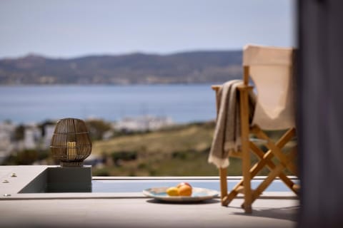 View (from property/room), Balcony/Terrace, Sea view, Swimming pool