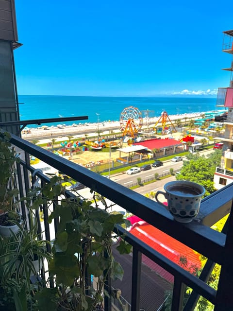 View (from property/room), Balcony/Terrace, Sea view