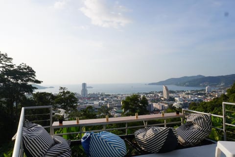 Day, Balcony/Terrace, City view, Sea view